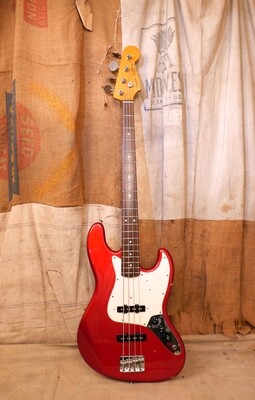 1999 Fender Jazz Bass '62 RI MIJ-CIJ JB-62 Candy Apple Red