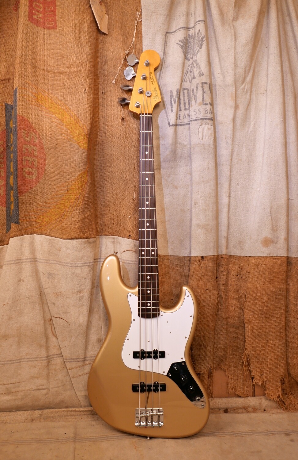 2007 Fender Jazz Bass '62 RI MIJ JB62 Shoreline Gold