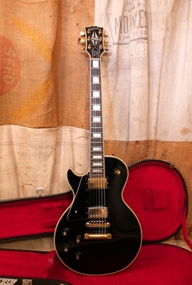 1974 20th Anniversary Gibson Les Paul Custom Lefty Black