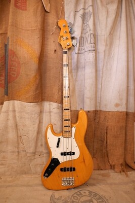 1973 Fender Jazz Bass Lefty Natural