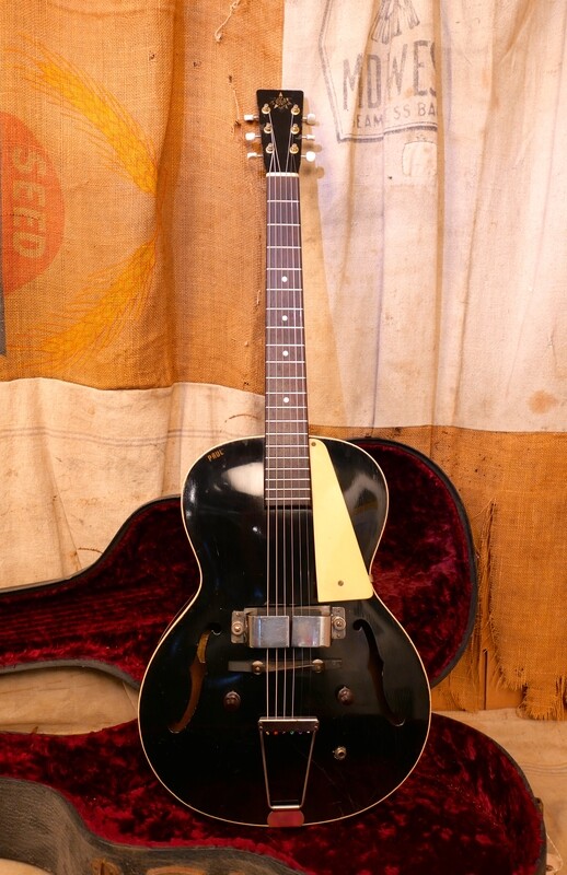 1930&#39;s Vega Archtop Electric Black