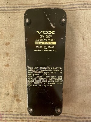 1968 Vox Cry Baby Model 95-910511