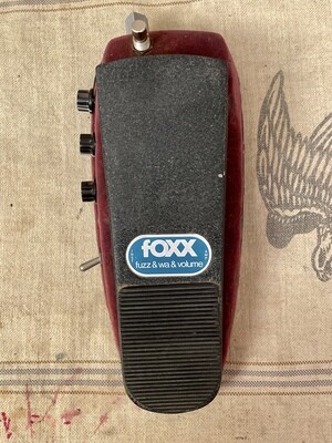 1970's Foxx Fuzz Wah & Volume Purple