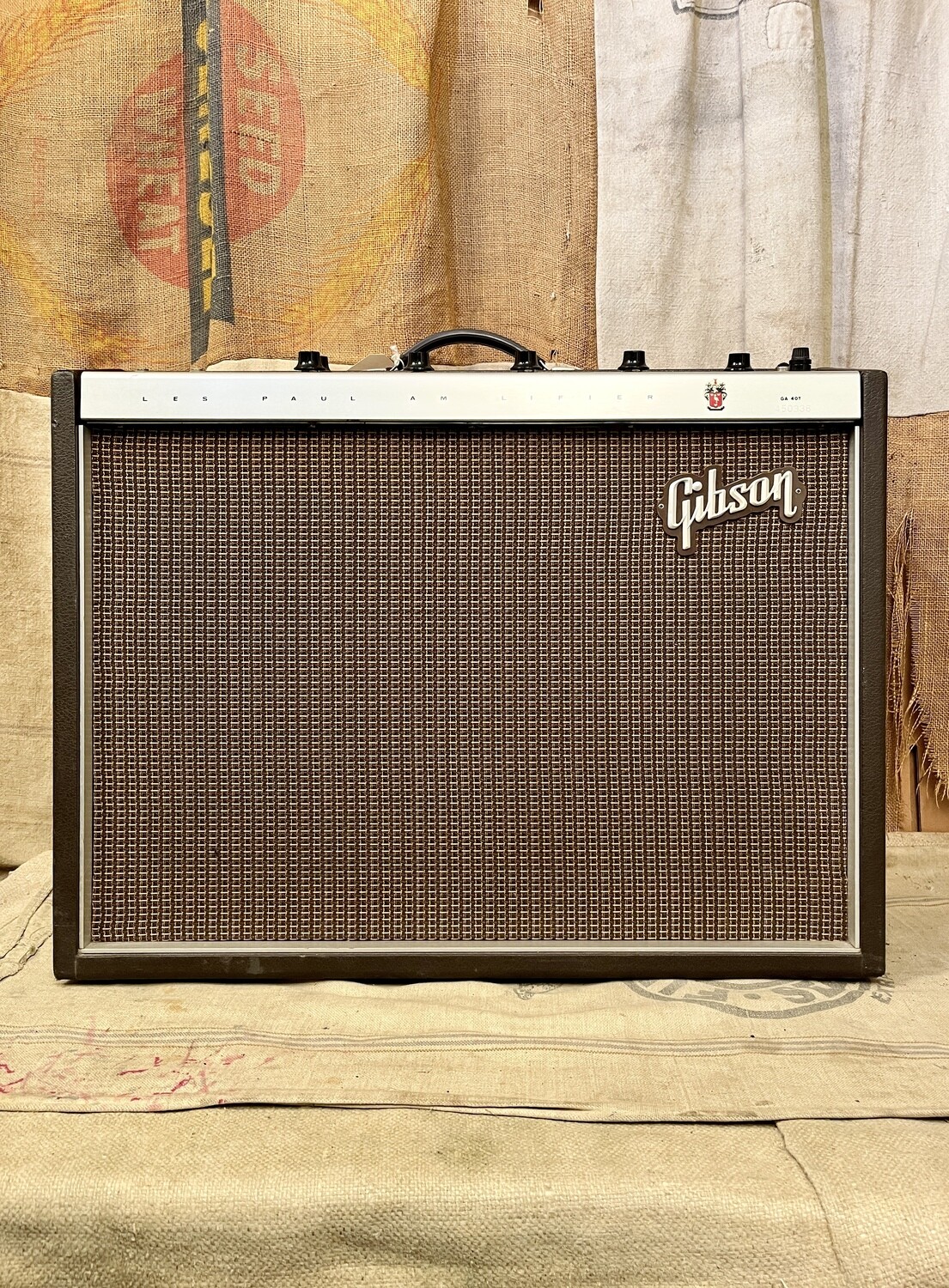 1963 Gibson GA40T Les Paul Amplifier Brown