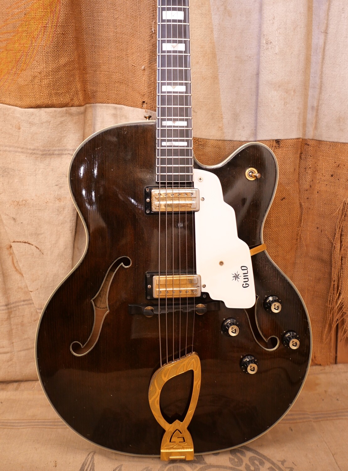 1966 Guild X-500 Stuart Ebony Special Hollowbody