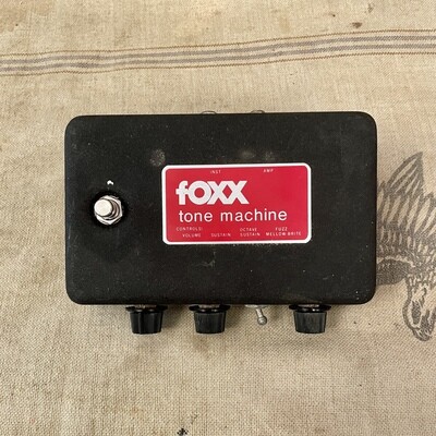 1970's Foxx Tone Machine Black