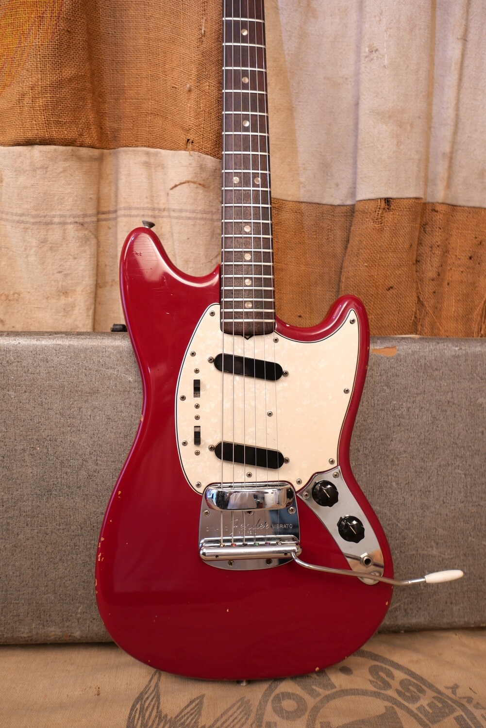 1966 Fender Mustang Red