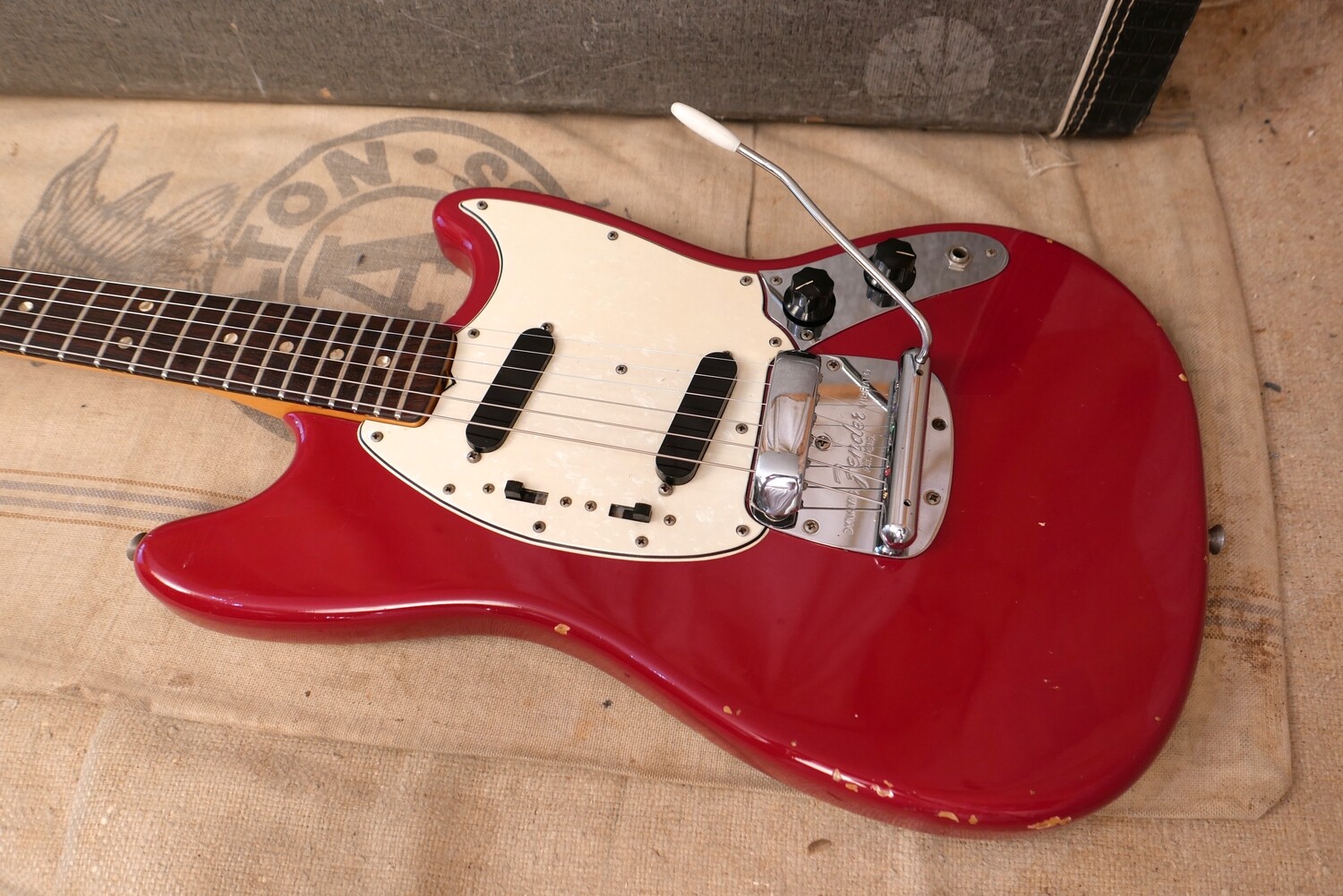 1966 Fender Mustang Red