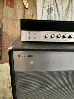 Ampeg Gladiator Solid State Guitar or Bass Amplifier 1970's LOCAL PICKUP ONLY