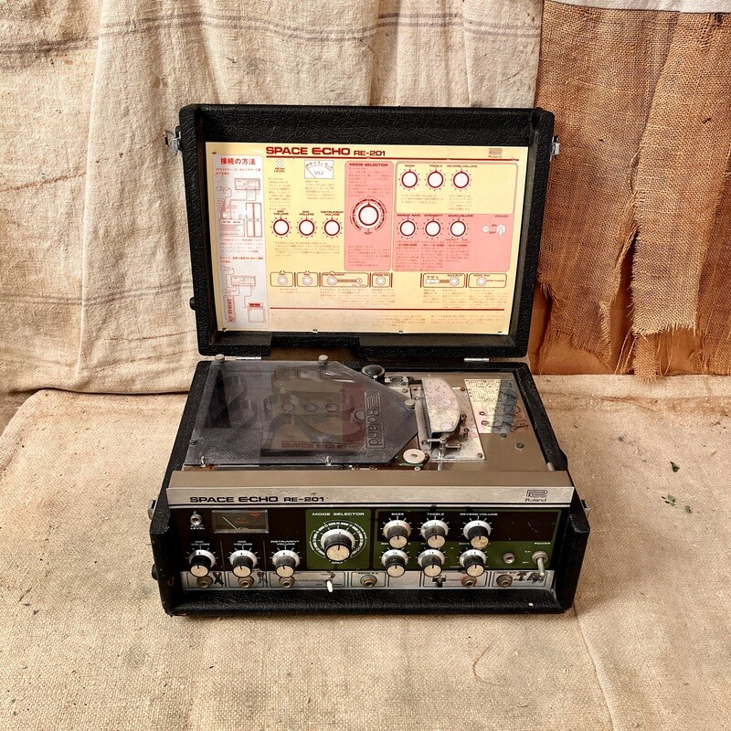 1970's Roland RE201 Space Echo Analog Tape Delay & Reverb