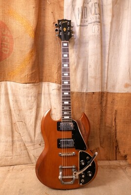 1972 Gibson SG Deluxe Walnut Natural