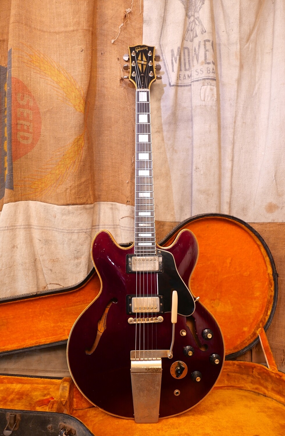 1967 Gibson ES-355 Sparkling Burgundy Metallic