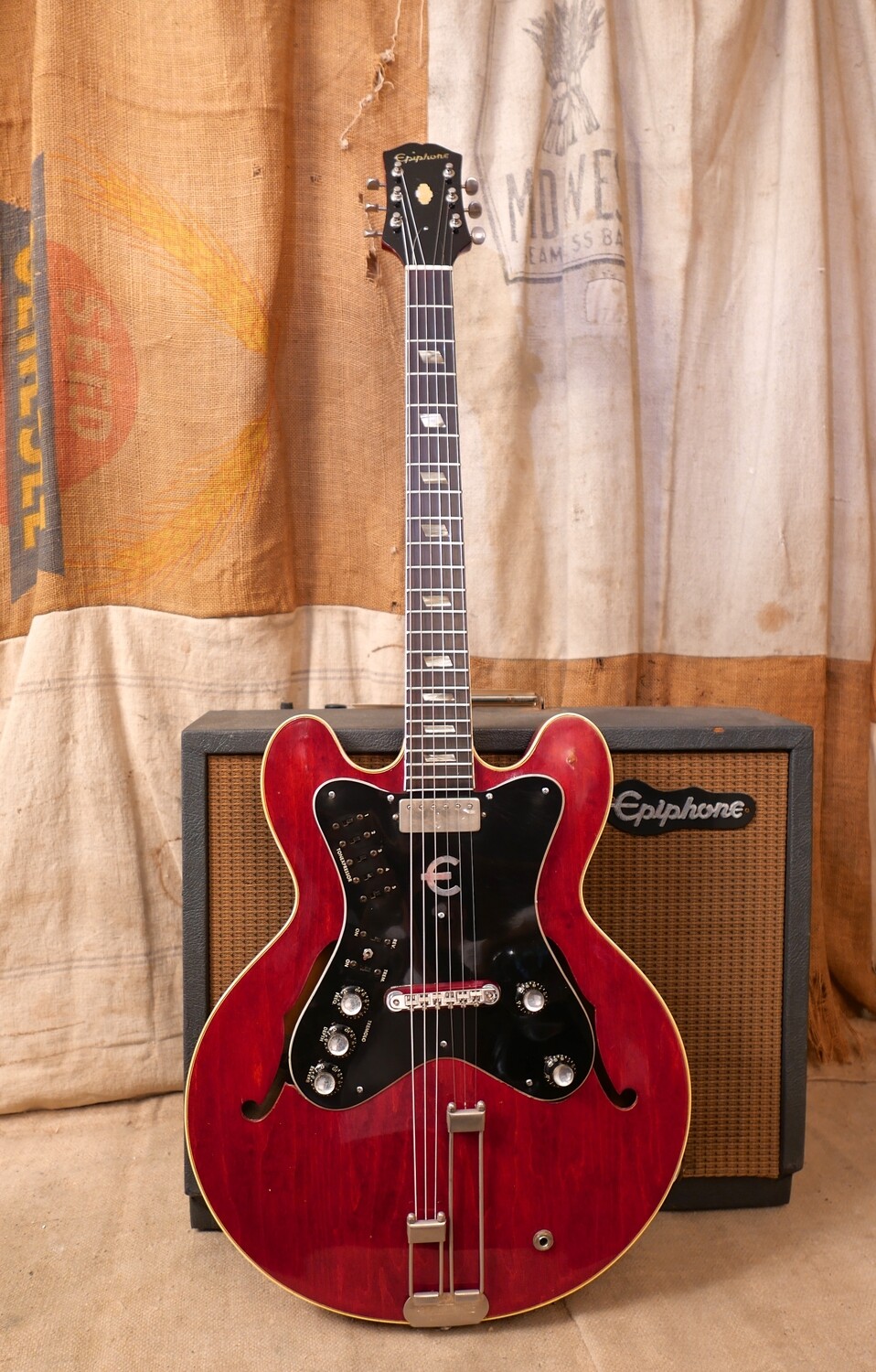 1962 Epiphone EA7P Professional Outfit Cherry