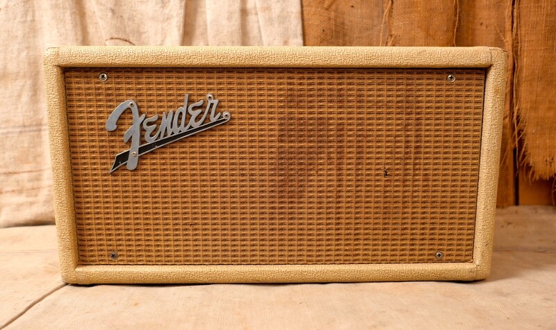 1963 Fender Reverb Unit Blonde Tolex