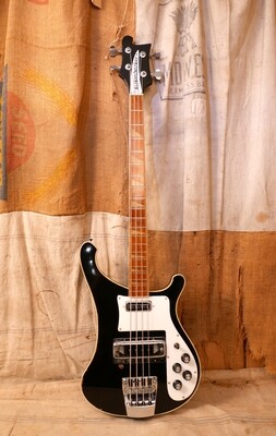 1973 Rickenbacker 4001 Jetglo Black