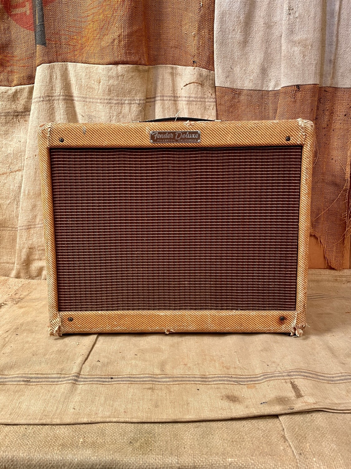 1956 Fender Deluxe Tweed Amplifier