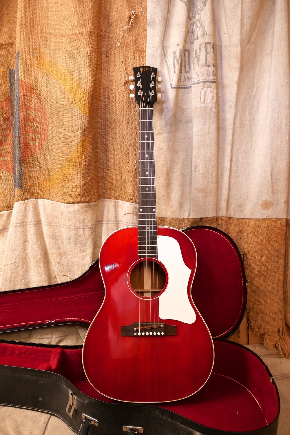 1967 Gibson B-25 Cherry Red