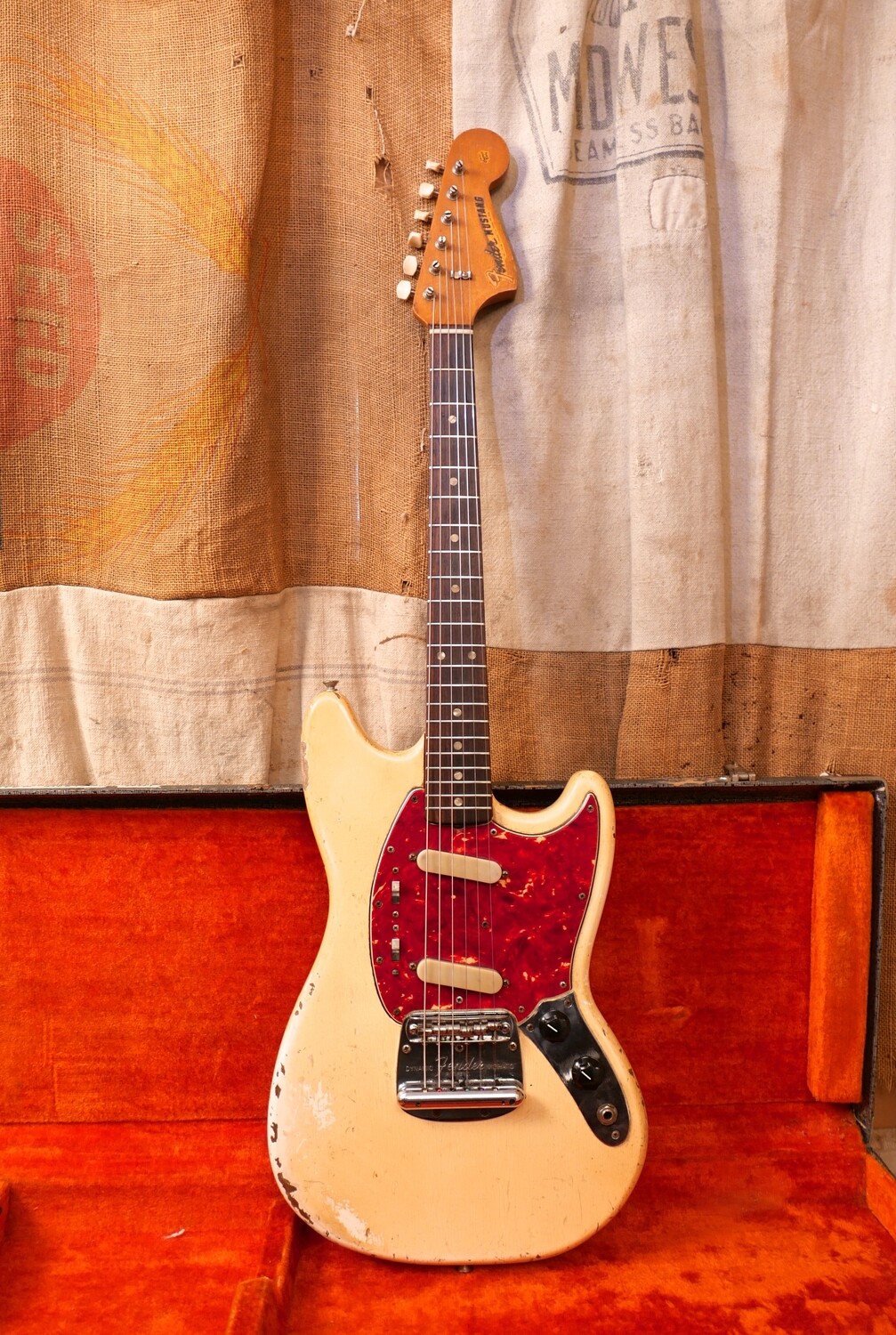 1966 Fender Mustang White