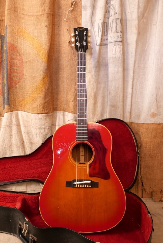 1967 Gibson J-45 Cherry Sunburst