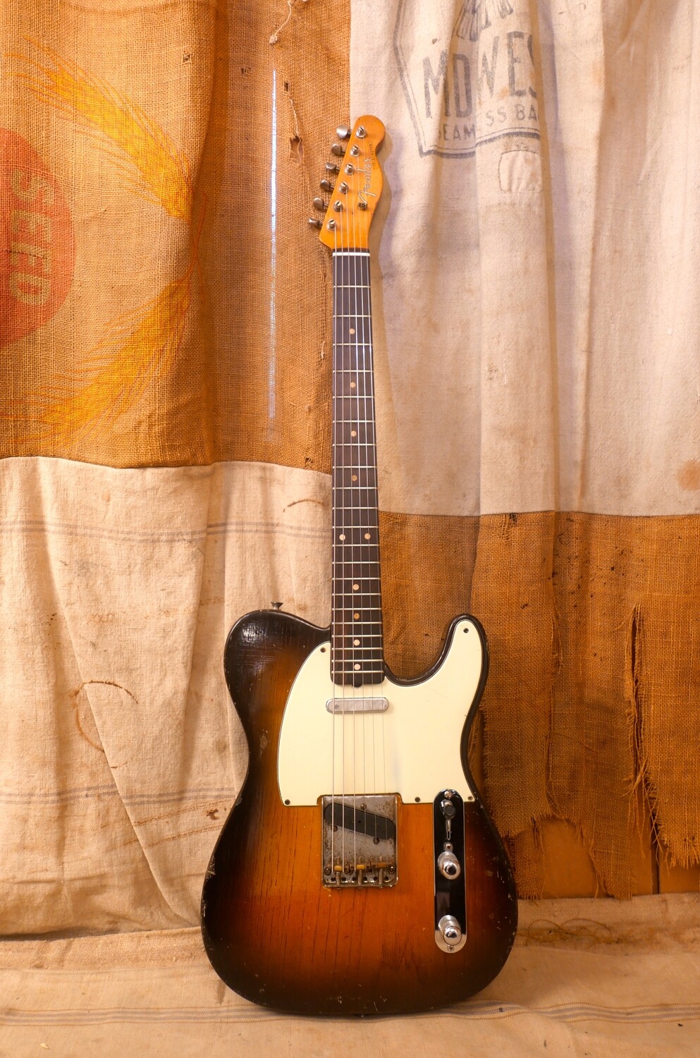 1961 Fender Telecaster Sunburst Refin