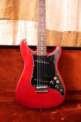 1981 Fender Lead II Transparent Red