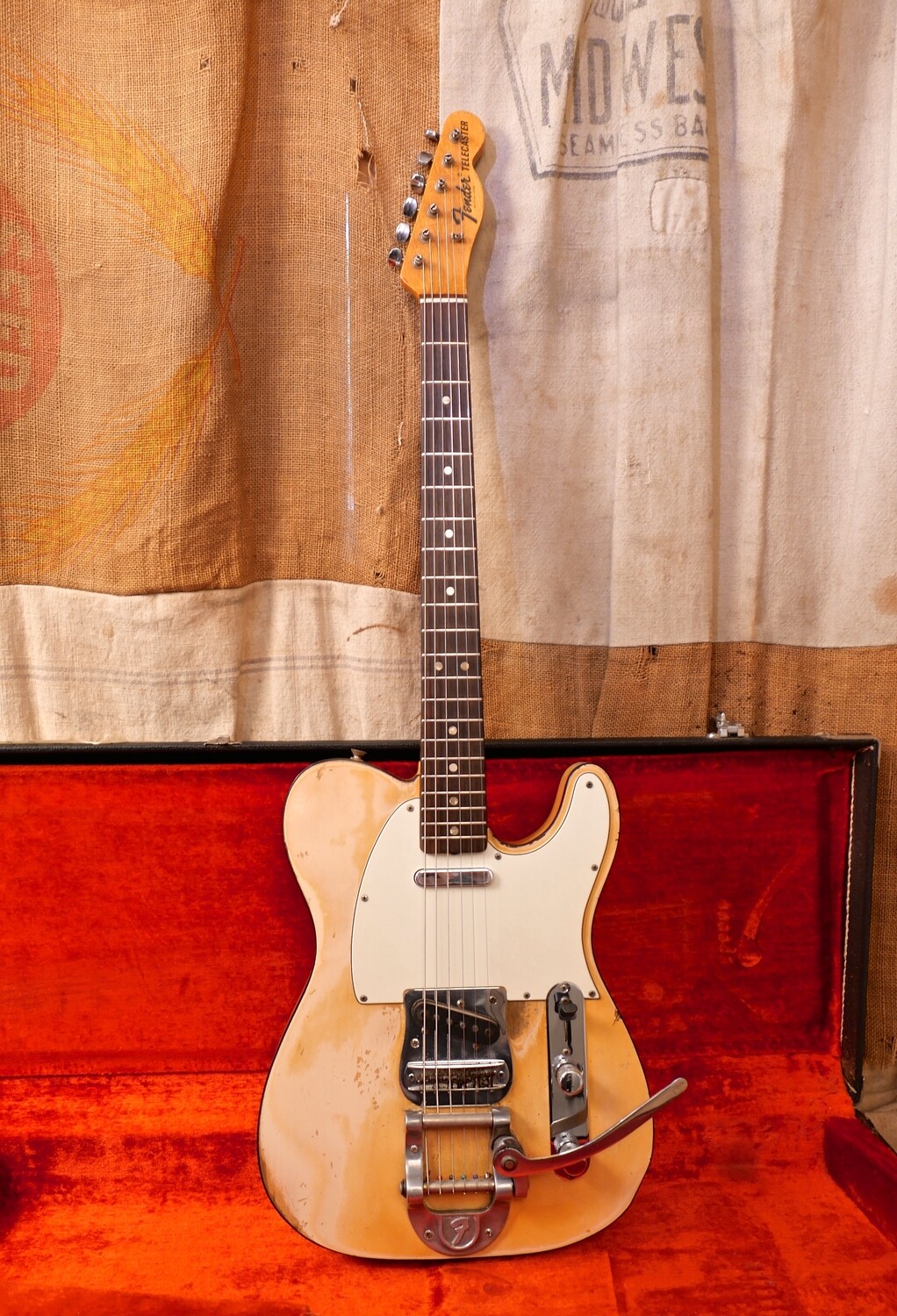 1968 Fender Telecaster Custom Olympic White