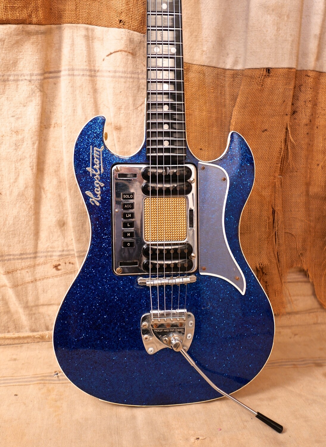 1962 Hagstrom Batman Blue Sparkle