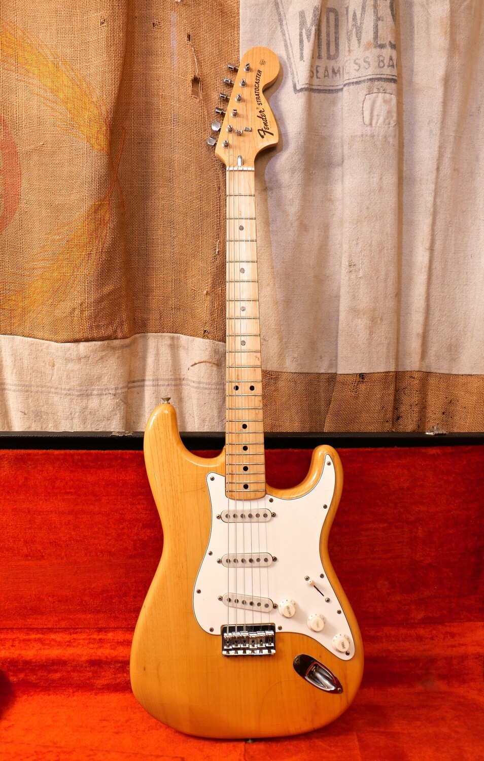 1974 Fender Stratocaster Natural Hardtail