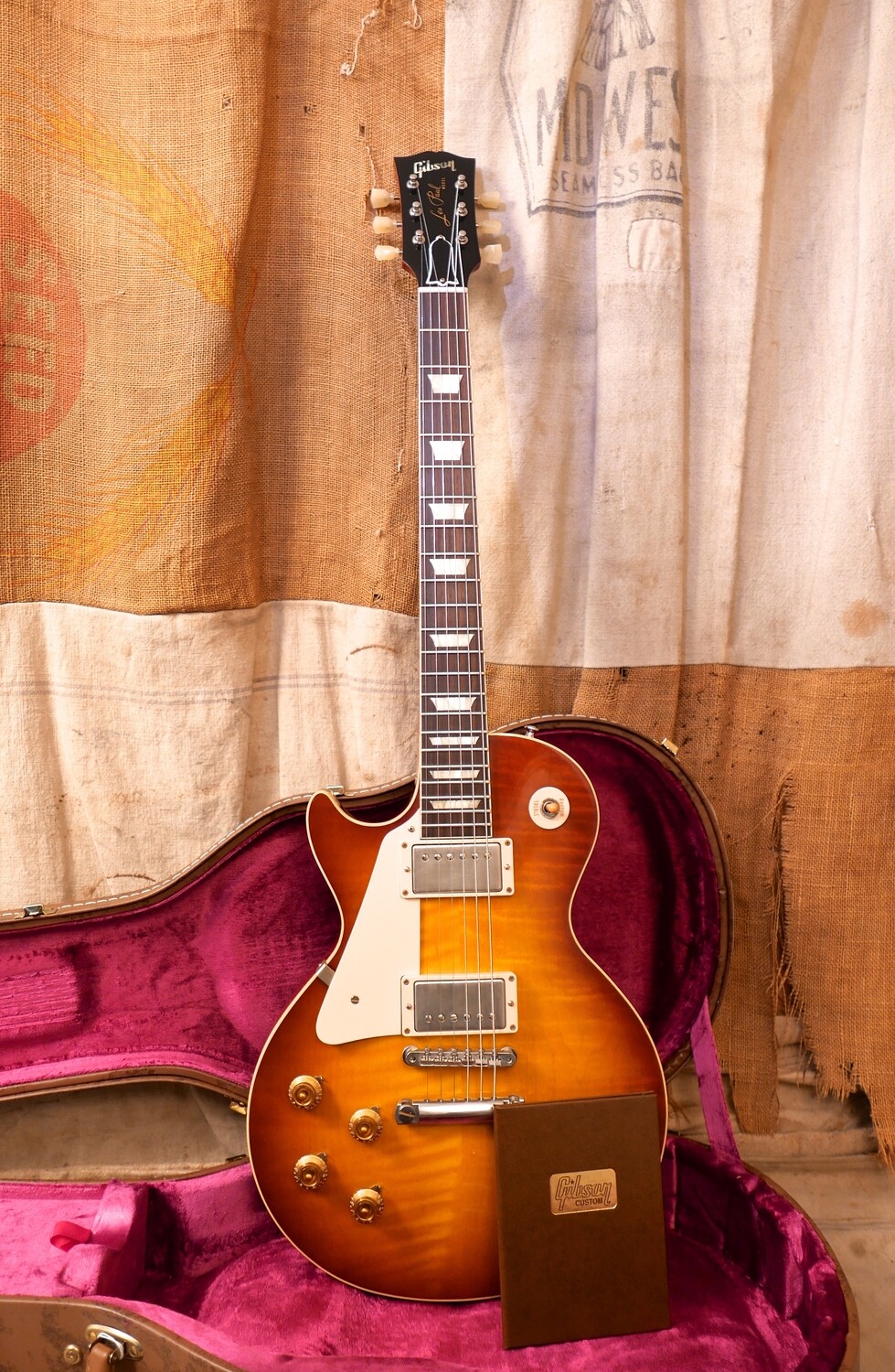 2013 Gibson R8 '58 RI Les Paul Standard Sunburst Left Handed