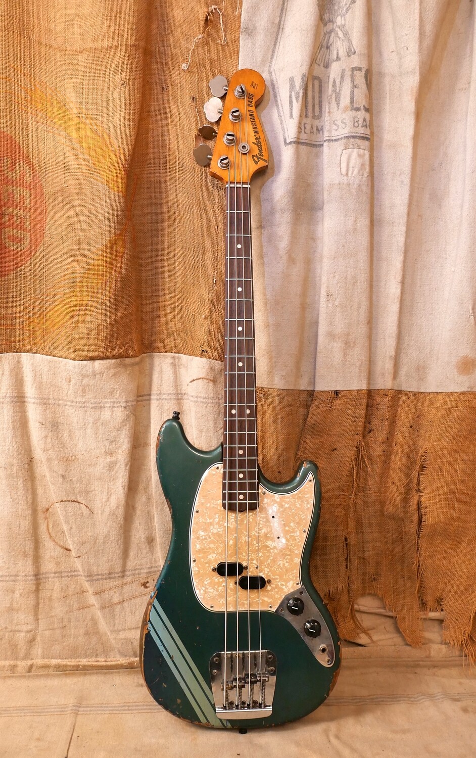 1971 Fender Mustang Bass Competition Blue