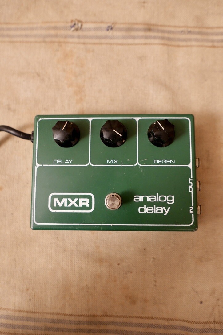 MXR Analog Delay 1970&#39;s Green