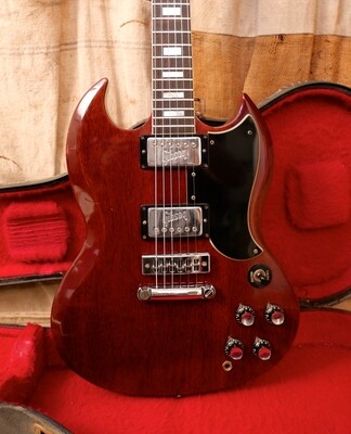 1972 Gibson SG Standard Cherry Red