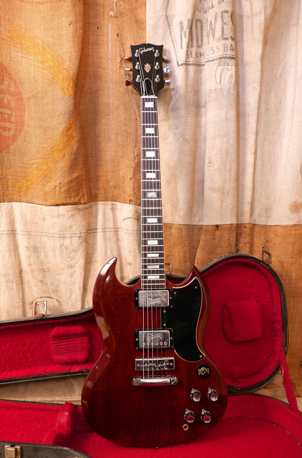 1972 Gibson SG Standard Cherry Red