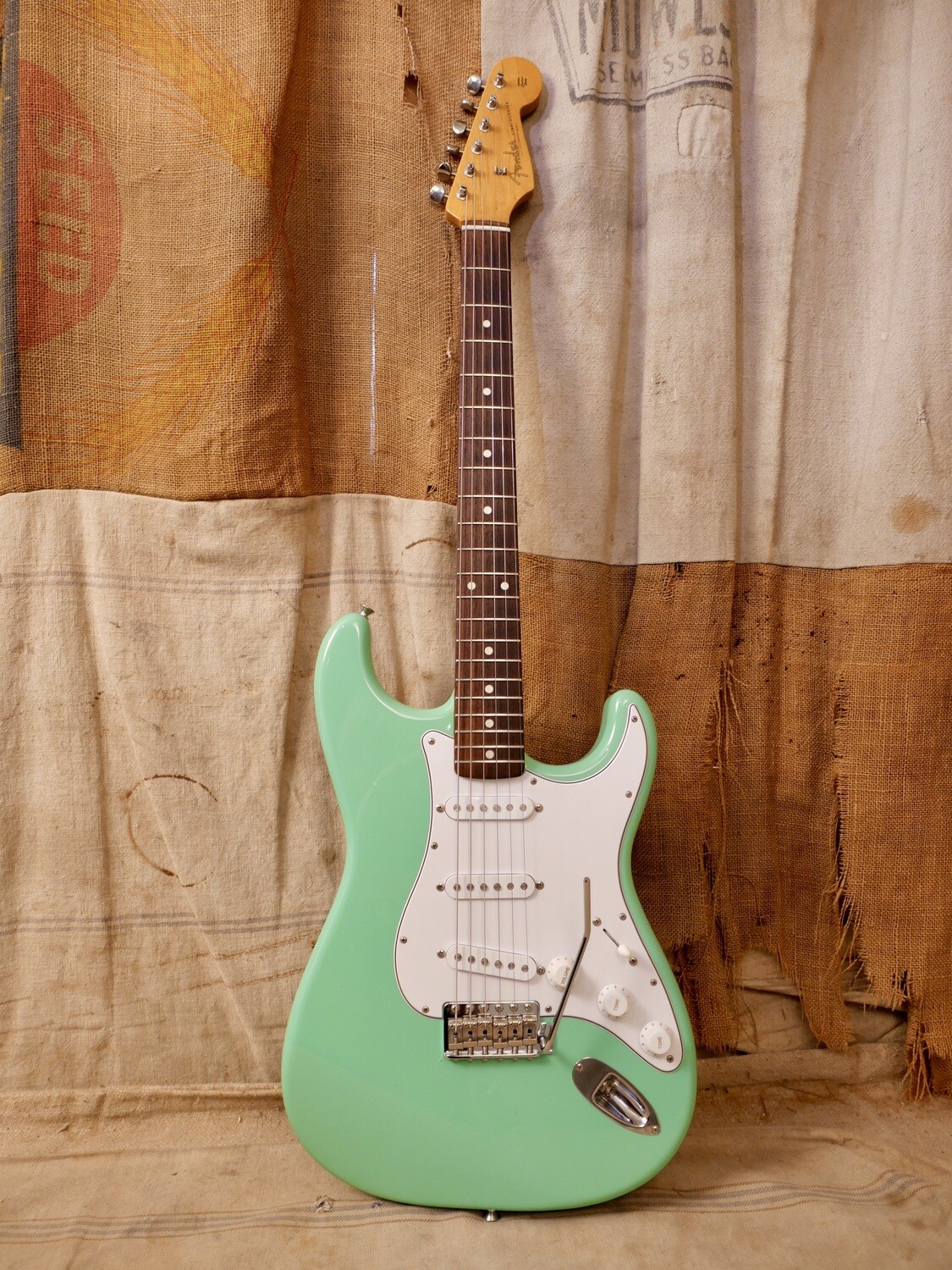 2016 Fender MIJ Classic 60s Stratocaster Surf Green