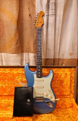 2020 Fender Custom Shop '62 RI Stratocaster Relic'd Lake Placid Blue