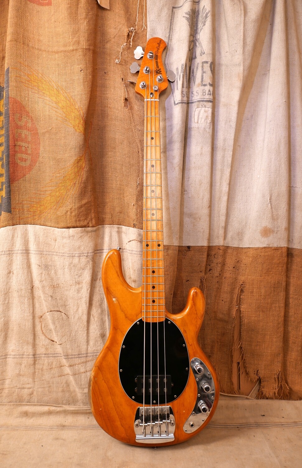 1977 Music Man Stingray Bass Natural