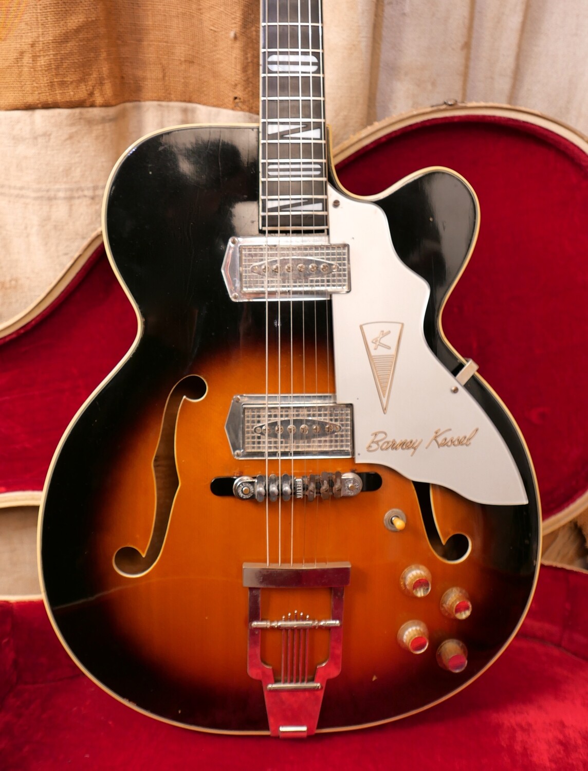 1959 Kay Barney Kessel Jazz Special Sunburst