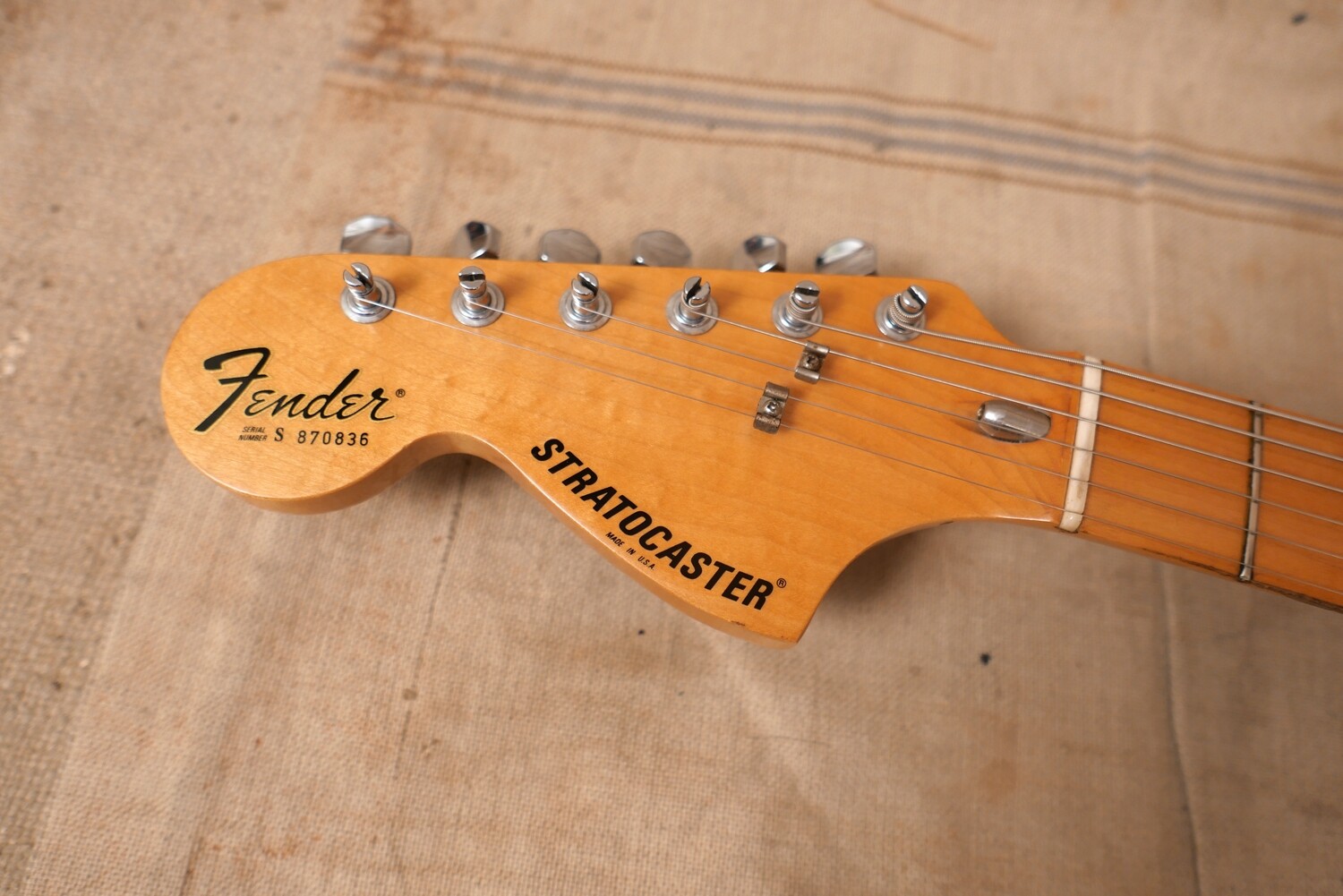 1982 Fender Stratocaster Lefty Black