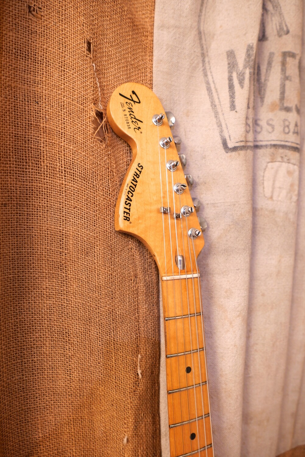1982 Fender Stratocaster Lefty Black