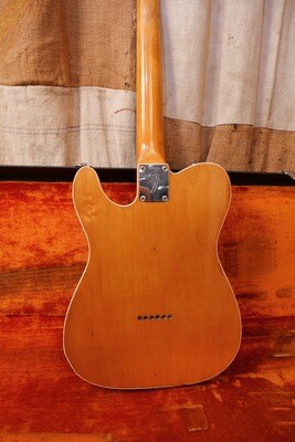 1966 Fender Telecaster Custom Natural Refin w/Rhinestones