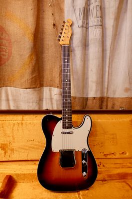 2005 Fender AVRI '62 RI Telecaster Custom 3 Tone Sunburst American Vintage Reissue