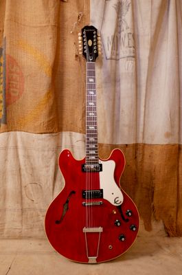 1967 Epiphone Riviera E-360TD-12 Cherry Red XII