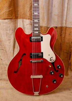 1967 Epiphone Riviera E-360TD-12 Cherry Red XII