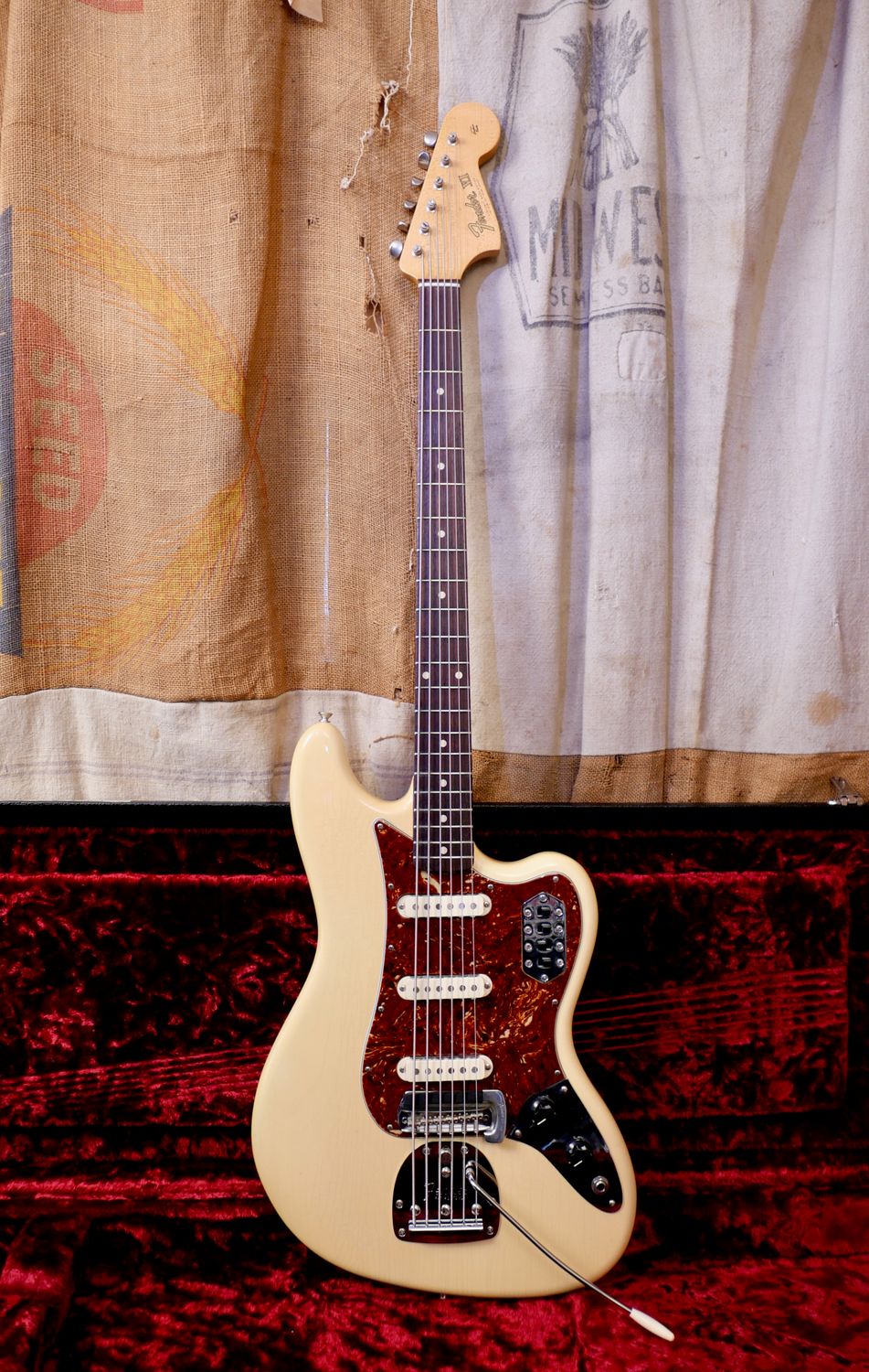 2012 Fender Bass VI Custom Shop Classet Classic Blond-Cream