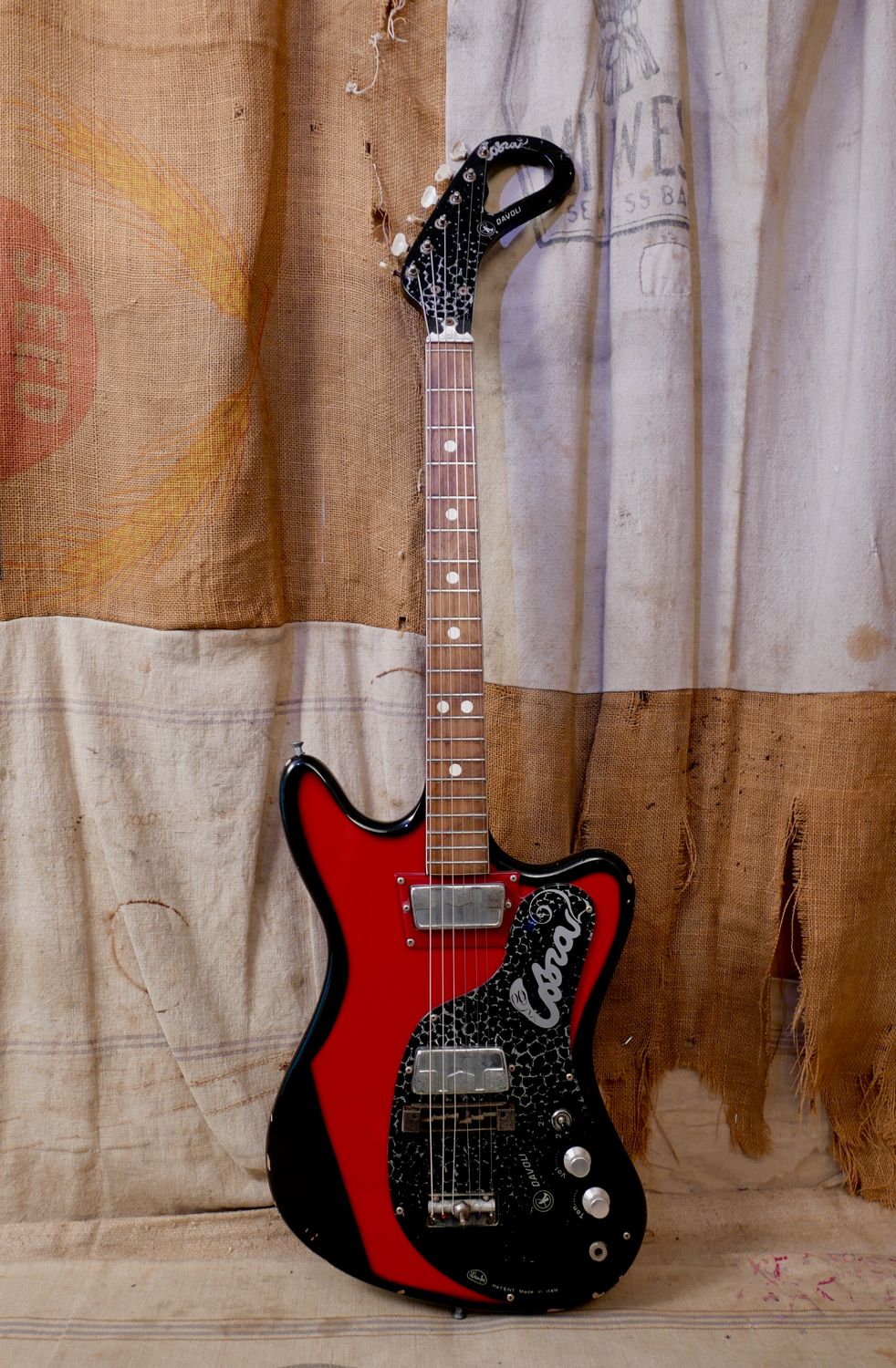 Wandre Cobra 1965 Red Hockey Stick