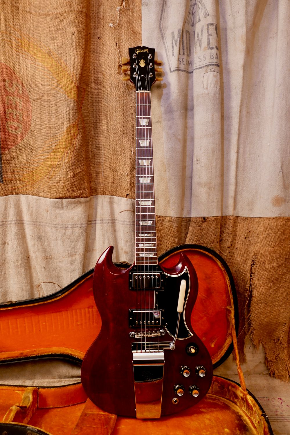 1965 Gibson SG Standard Cherry