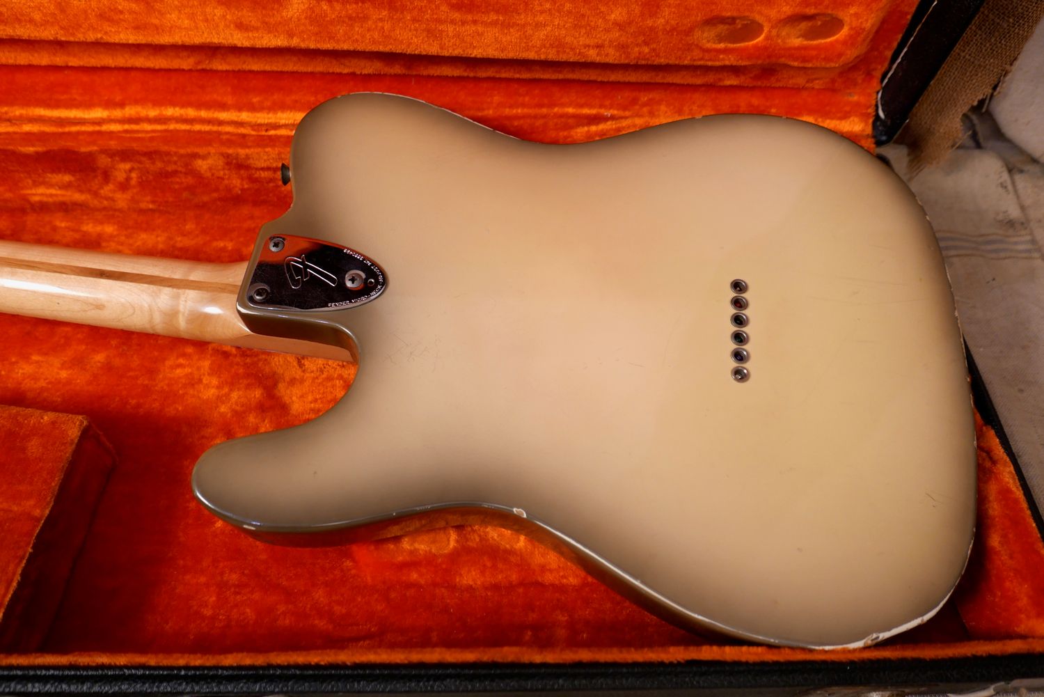 1978 Fender Telecaster Custom - Black - Original Case