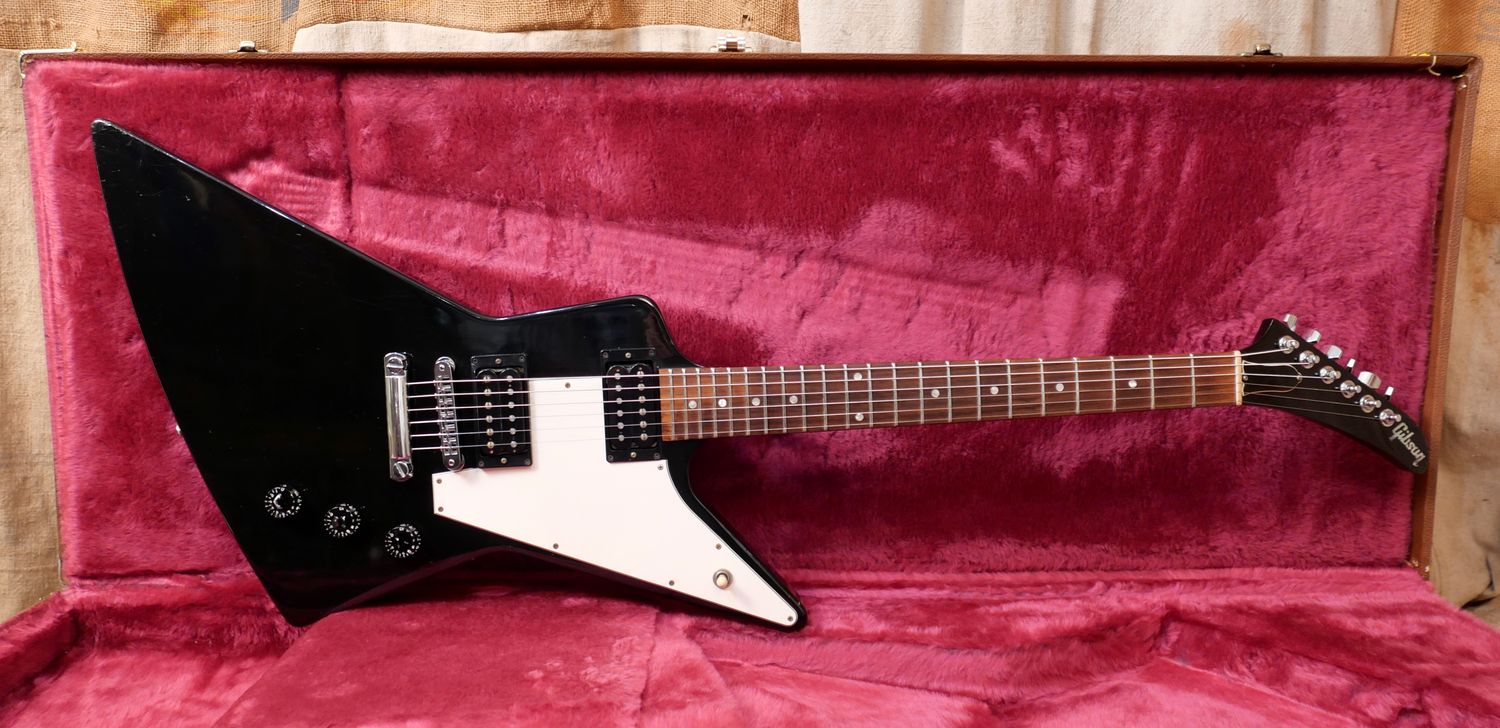 1997 Gibson Explorer &#39;76 RI Black