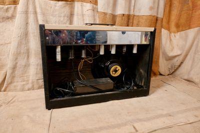 1966 Airline Amplifier Model 62-9025A Black and White