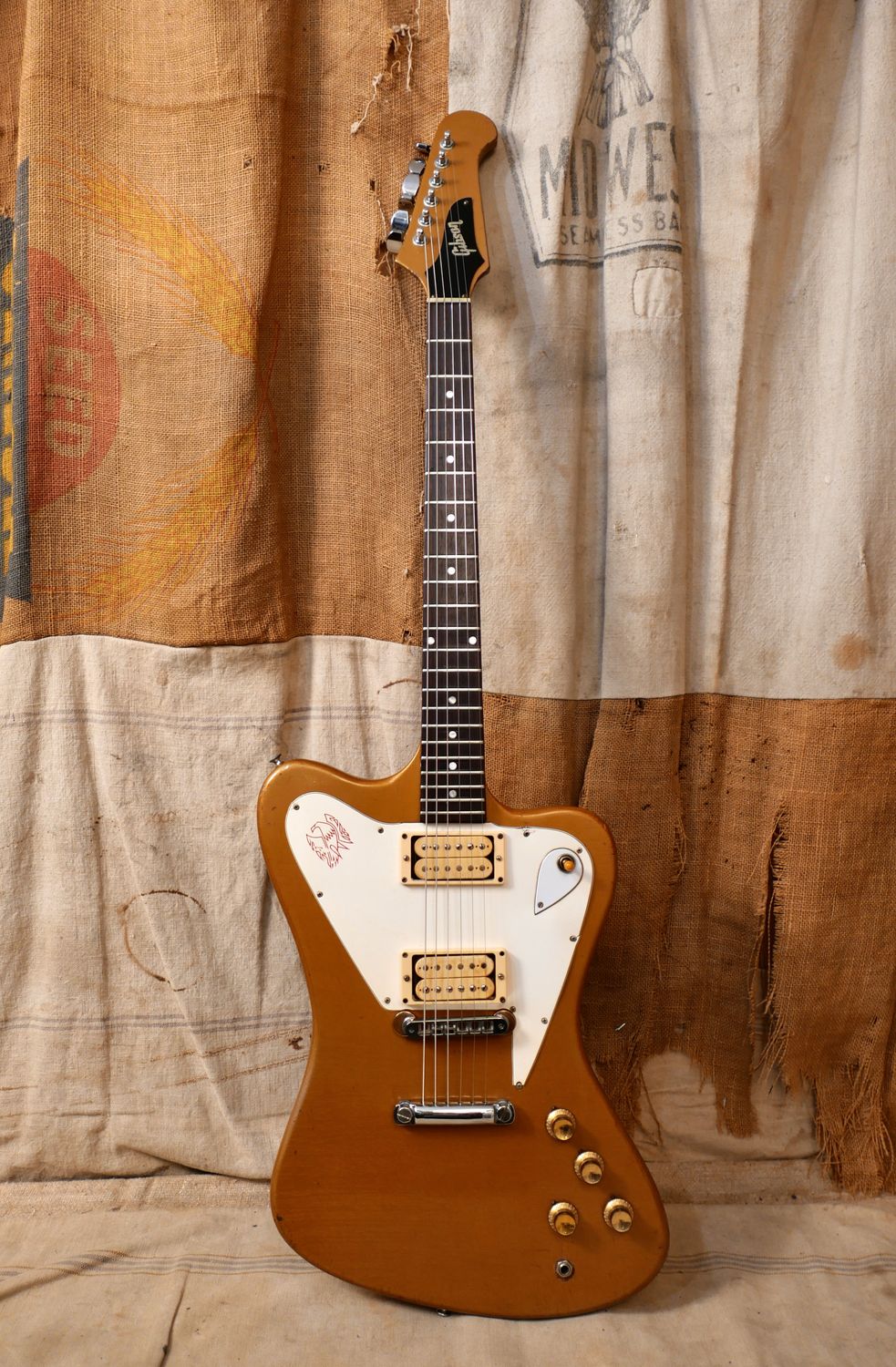 1965 Gibson Firebird I Golden Mist Poly